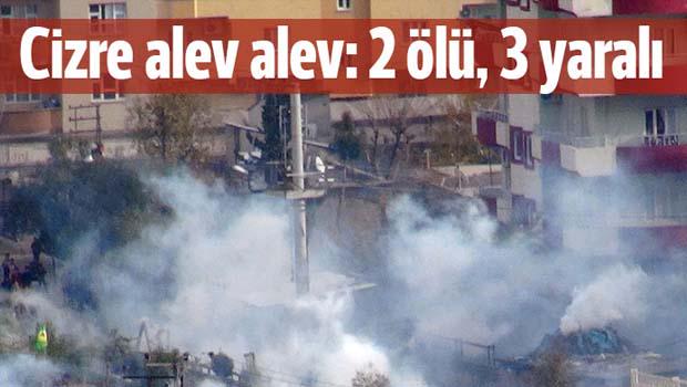 CizreYanıyor AcizHükümetBakıyor  ÖLü sayısı şu an 6 ama devlet bilgi vermiyor.