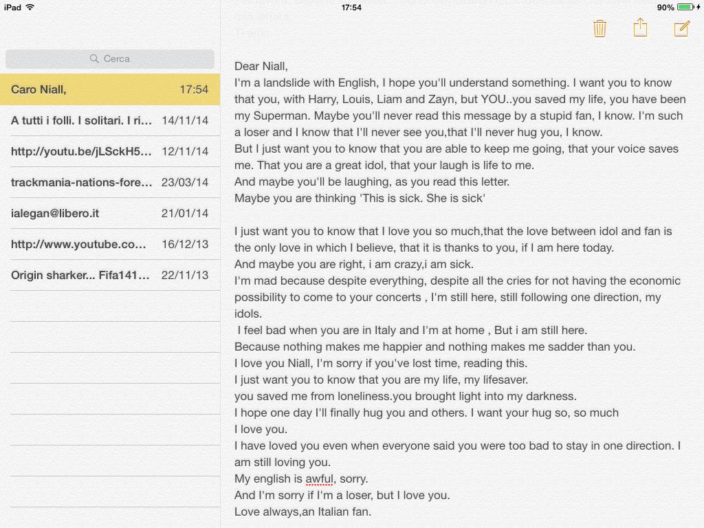 chiarsamailblu's tweet photo. @NiallOfficial Hope you'll understand http://t.co/LWOJHHsOIQ