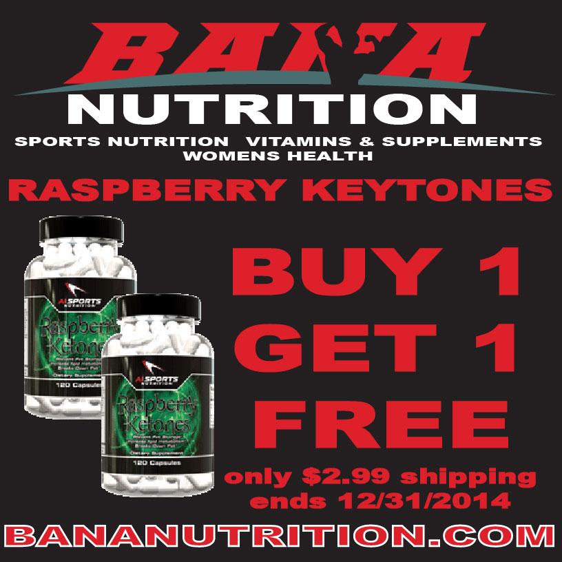 BANAnutrition's tweet photo. Buy 1 Get 1 FREE on @TeamAISports #raspberrykeytones while supplies last on http://t.co/snYF4xueQT #bodybuilding http://t.co/iT2iM9PaY5