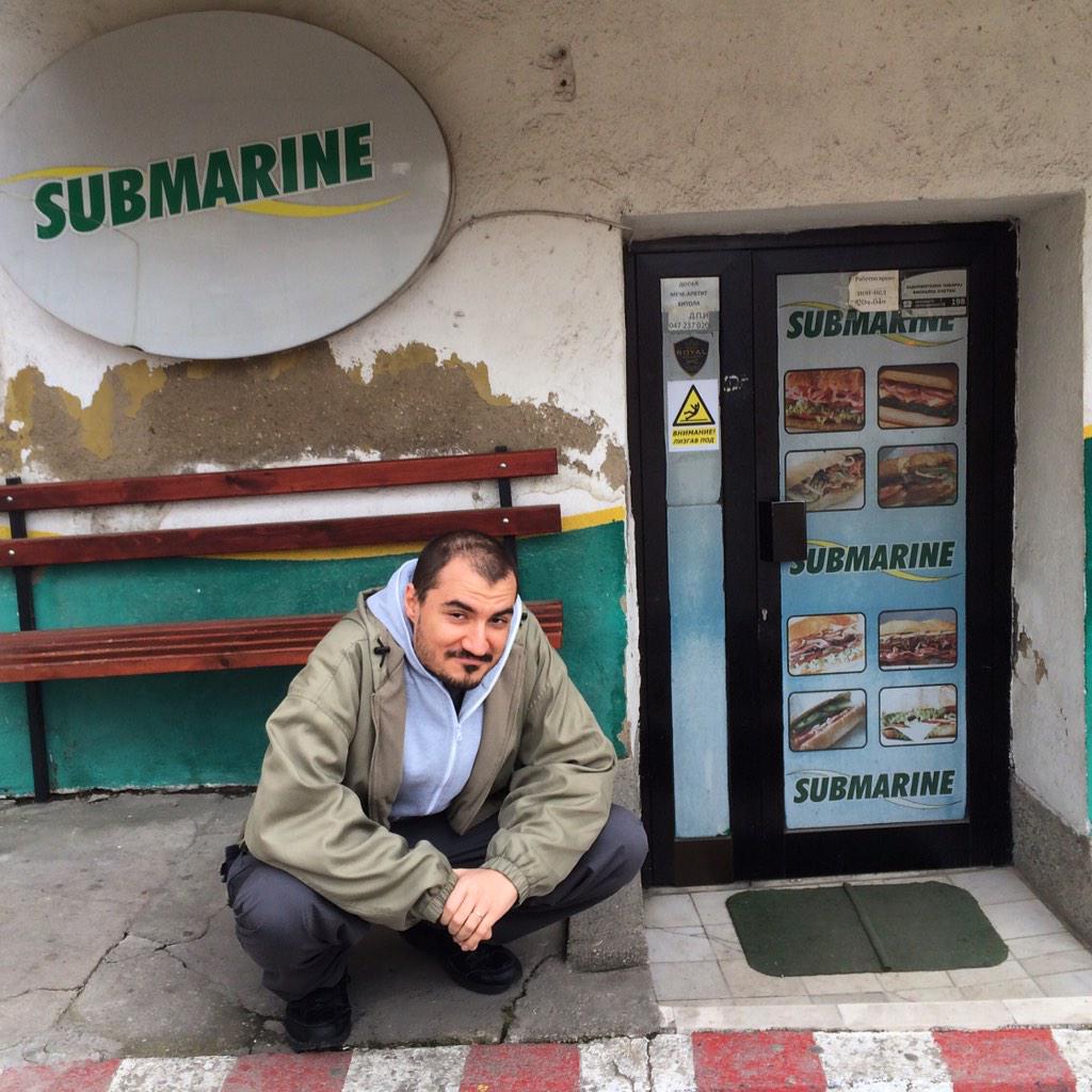 Kripparrian's tweet photo. Balkan SUBWAY #slavlife http://t.co/dBZs9FerOa