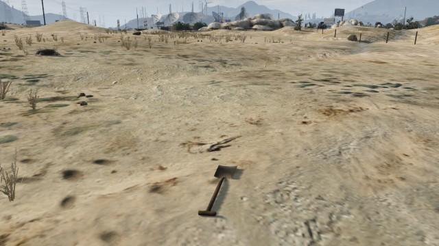SandyShoresGTA's tweet photo. @TrevorGTAV Did you perhaps bury here a cadaver? #GrandSenora #SandyShores http://t.co/I62HKABgJs