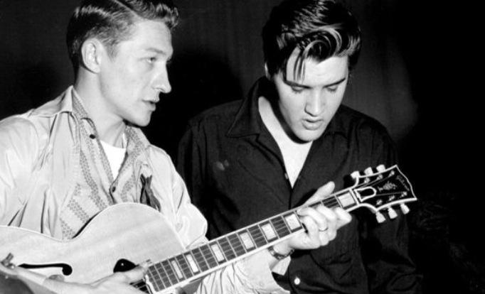 Guitar icon Scotty Moore is 83! Elvis\s sideman, he\s considered the first \"lead guitarist.\"
 