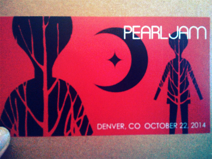 PearlJam's tweet photo. Enjoy! Share your Fall Tour bootlegs with the tag #PJFall2014. RT @LisaHur Look what the mailman just dropped off!! http://t.co/TcFOyfeU3x