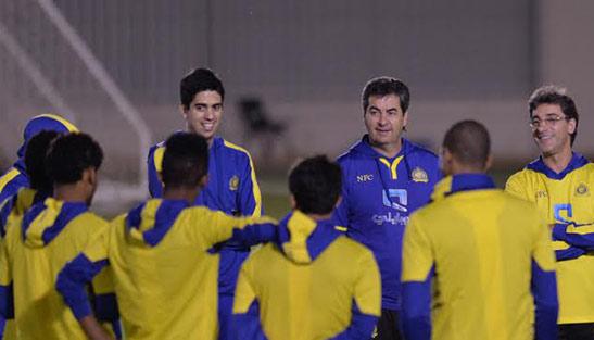 مدرب #النصر يطلب من إدارة النادي معسكراً خارجياً
التفاصيل goo.gl/ltVaRj
#دوري_عبداللطيف_جميل