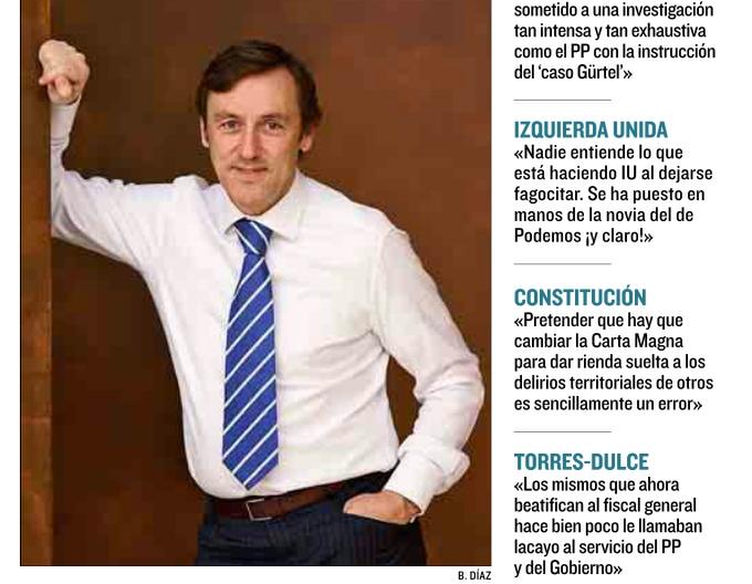 revistamongolia's tweet photo. Para Hernando, IU es el partido "de la novia del de Podemos". Para nosotros, Hernando es el "de la sede en B". http://t.co/gb8dU21fT6