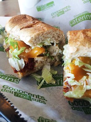 Goodcents_MHK's tweet photo. Bacon makes everything better! #chickenbaconranch http://t.co/sjlFtVXP4X