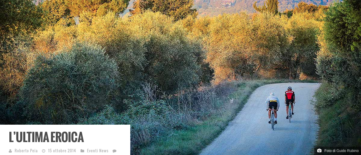 BiciLive's tweet photo. L’ultima #Eroica
http://t.co/m33YuZRNBt
#bdc #ciclismo #bicistrada #bicicorsa #bicicletta #ciclista #bici #bitume http://t.co/laCkGeUa6K