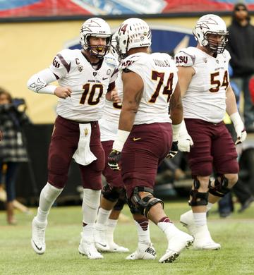 tackleo's tweet photo. Arizona State gana el #SunBowl al vencer a Duke por 36-31. #ASUvsDUKE http://t.co/03id2C908o