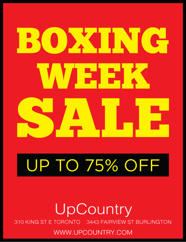 Take advantage of our boxing week discounts!
Save up to 75% on selected items!
#boxingweek #torontodeals