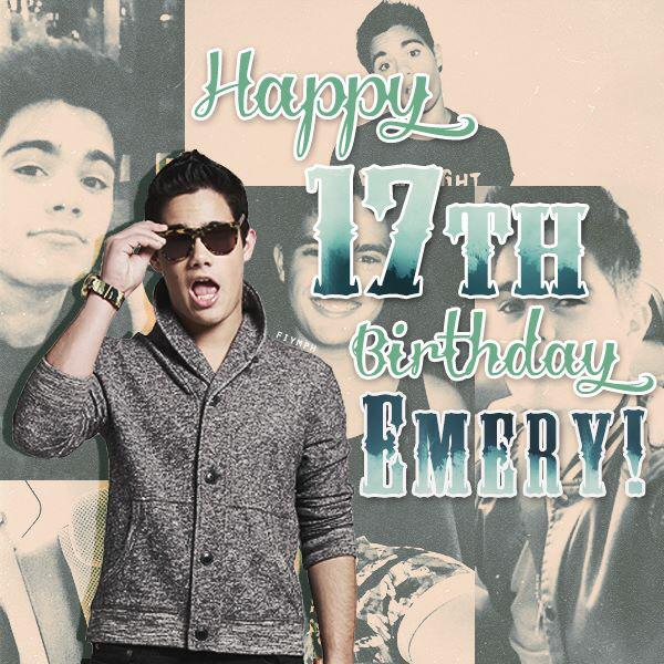 Happy Birthday to one of the most amazing boys in FIYM, Emery Kelly!      You\re 17?! 