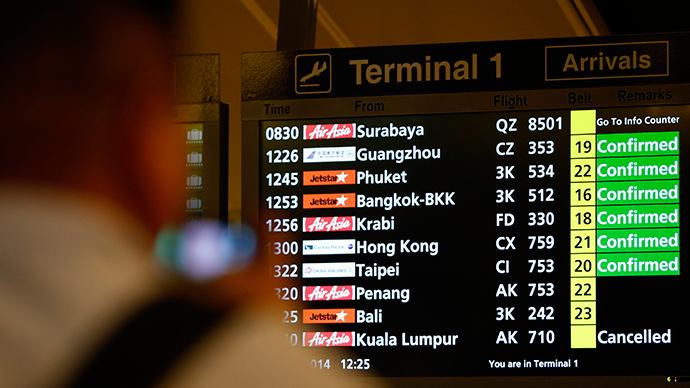 RT_com's tweet photo. LIVE UPDATES: #AirAsia plane wreckage found off Belitung Island - reports http://t.co/LhFehpIYB0 http://t.co/TClz8CmgJK