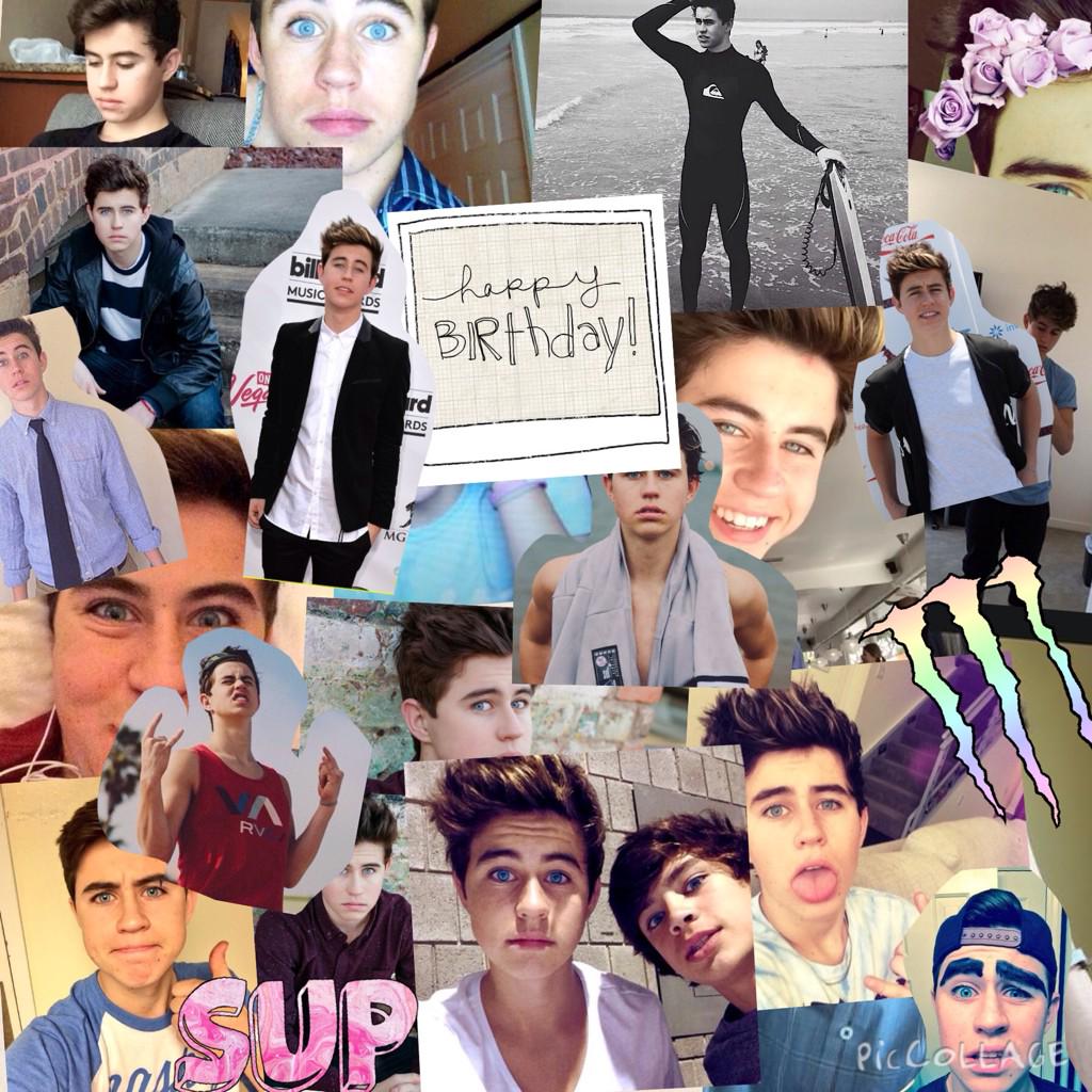 Happy birthday nash grier you now 17,i believe your dreams come true so proud of you love you so much   