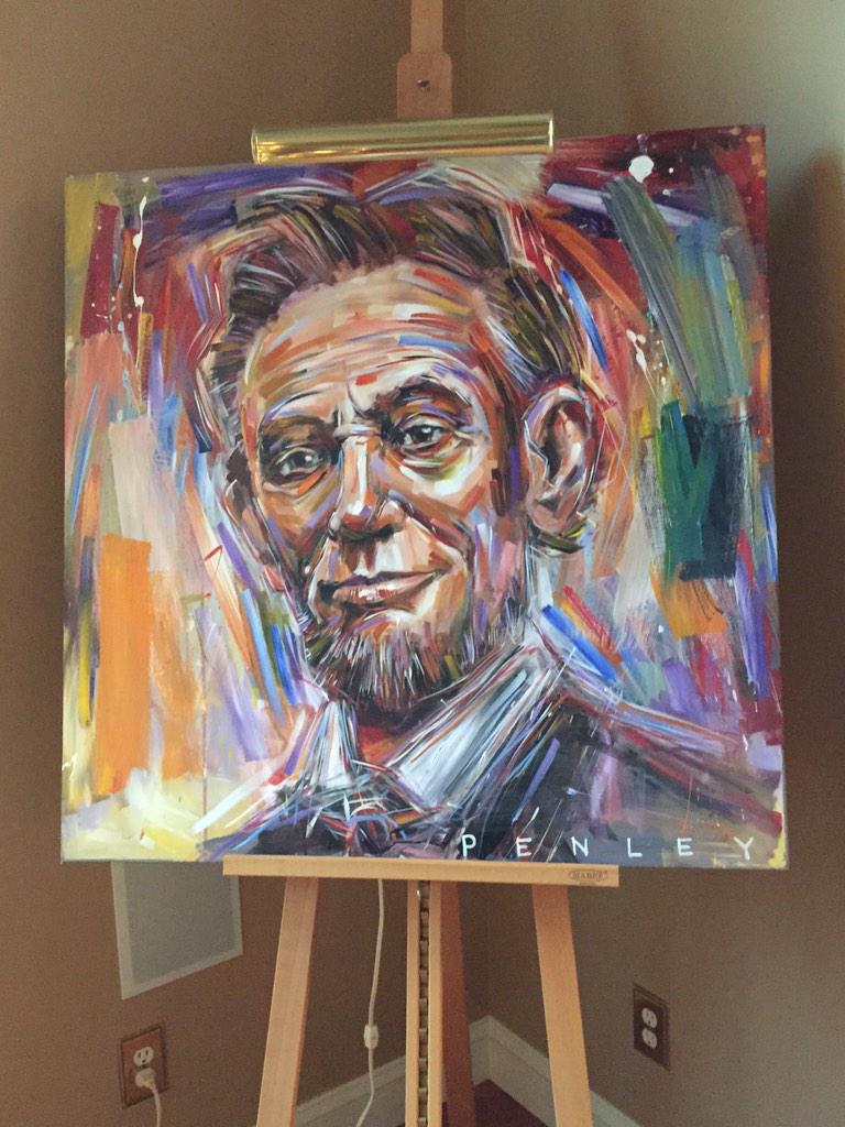 hrussell_one's tweet photo. Is it possible to get the Gettysburg Address on tape? More evidence the Russell's clearly have a favorite prez http://t.co/Z1Lb7TYL0d