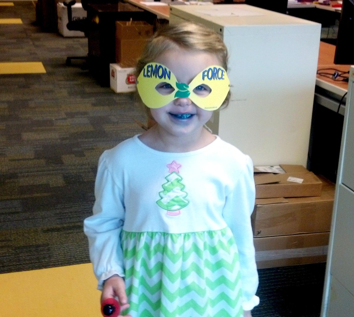 AlexsLemonade's tweet photo. Childhood cancer hero Edie joined the #LemonForce!!!
You can, too: http://t.co/HypS8EcAYm http://t.co/qtn8QiZbAr