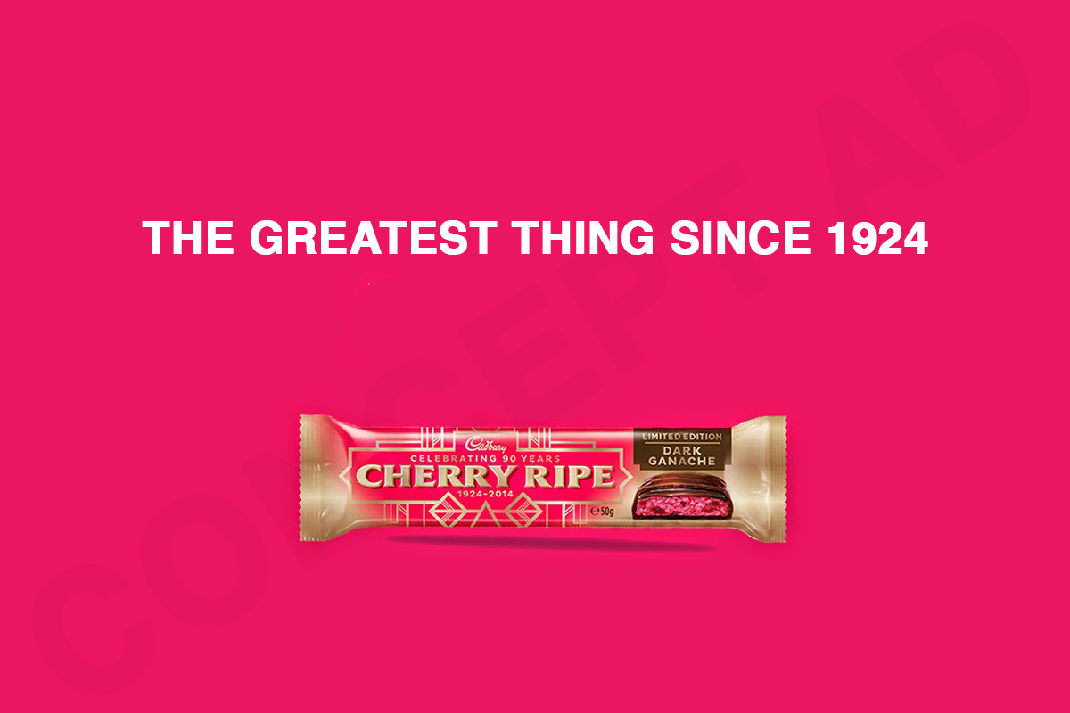 BLURBSMITH_'s tweet photo. #TheGreatest… a #BLURBSMITH concept ad for #CherryRipe Dark Ganache. https://t.co/N7So4i15LJ @MDLZ @CadburyUK http://t.co/T4IruDYFiN