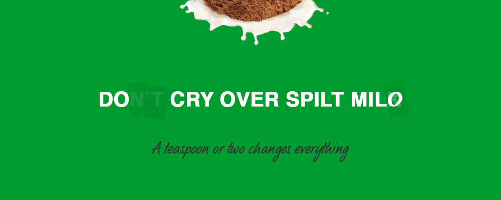 BLURBSMITH_'s tweet photo. #DoCry… a #BLURBSMITH concept ad for Milo: http://t.co/OxD3AZ5RYJ… [@Nestle @nestleaunews @miloausnz @milomalaysia] http://t.co/OojJkr0vQ8