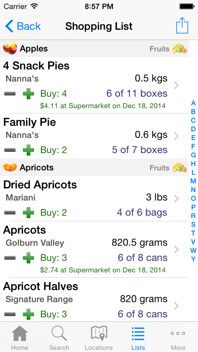 foodstorageapp's tweet photo. We have some exciting changes coming soon to the @AppStore! Upgrade for Locations, Shopping List, Reports, and more! http://t.co/ITC6yelv3F