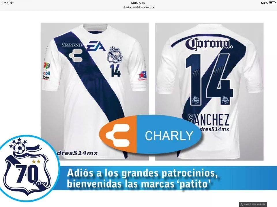 DoLizet's tweet photo. Será el jersey del Puebla http://t.co/ujeU6drgmS