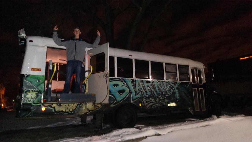 CharlieBitMe26's tweet image. Blarney's bus @Ebear25