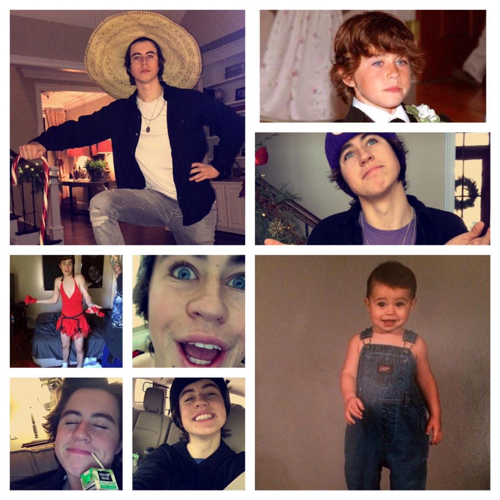 Happy 17th Birthday to my blue eyed obsession, Hamilton Nash Grier.       