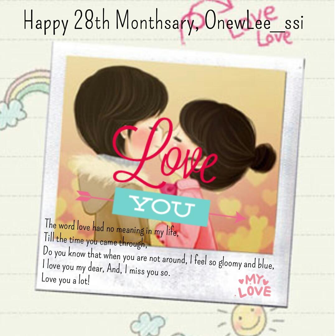 hoejiii's tweet photo. Happy Anniversary, dear @LeeOnew_ssi 💏❤ http://t.co/xlqUWvtgrE