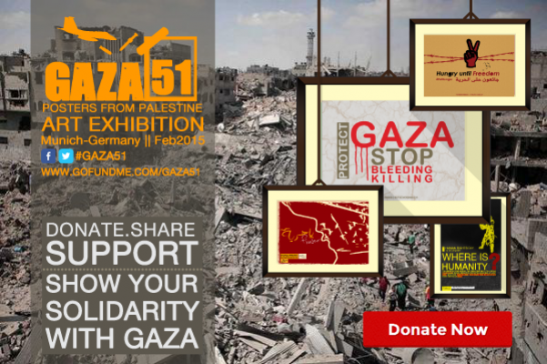 Ruthanasia's tweet photo. Support @mohassouna #Gaza51 #Art #Exhibition http://t.co/HbTOWSWSPf via @gofundme #BDS #FreePalestine #ICC4Israel http://t.co/fLMZew6n8d