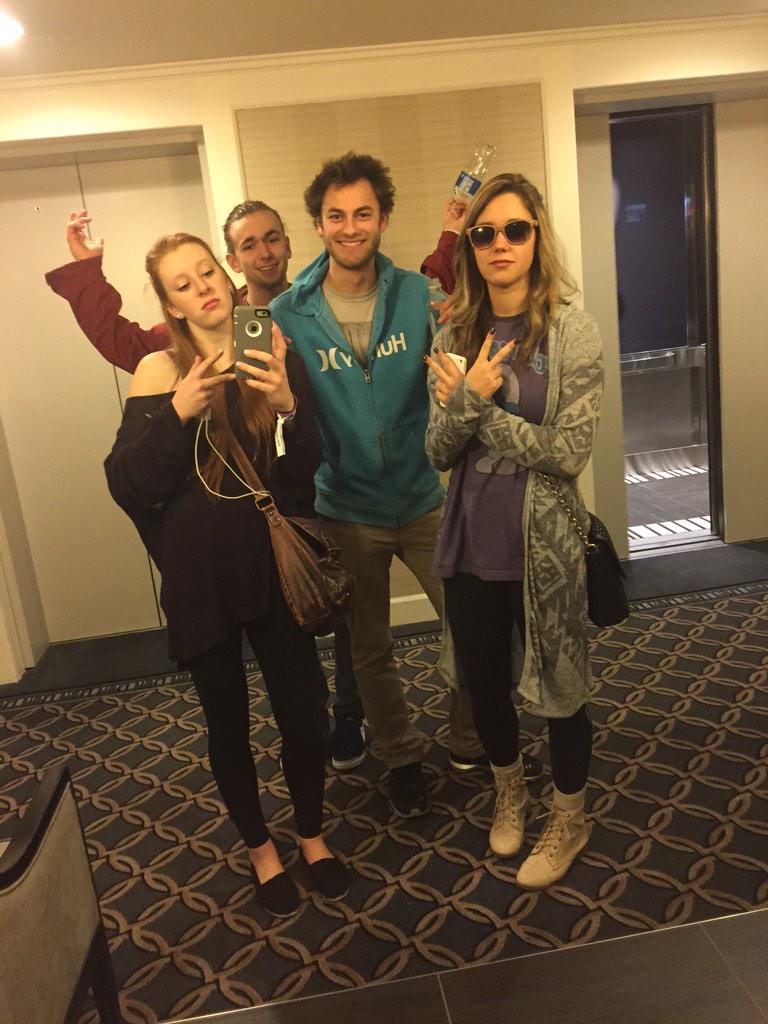 's tweet image. Made it through night 2 #gvk