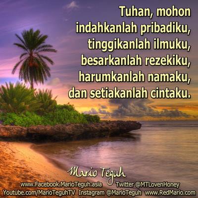 Katakanlah Aamiin atau Retweet, 
jika DOA SENJA ini adalah doa Anda juga. Love you! ☺☺☺