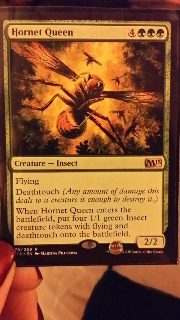 KarasuOfBooks's tweet photo. Scored this beauty today from a booster pack. #MTG #M15 #KillerCard http://t.co/yWutXkrJMR