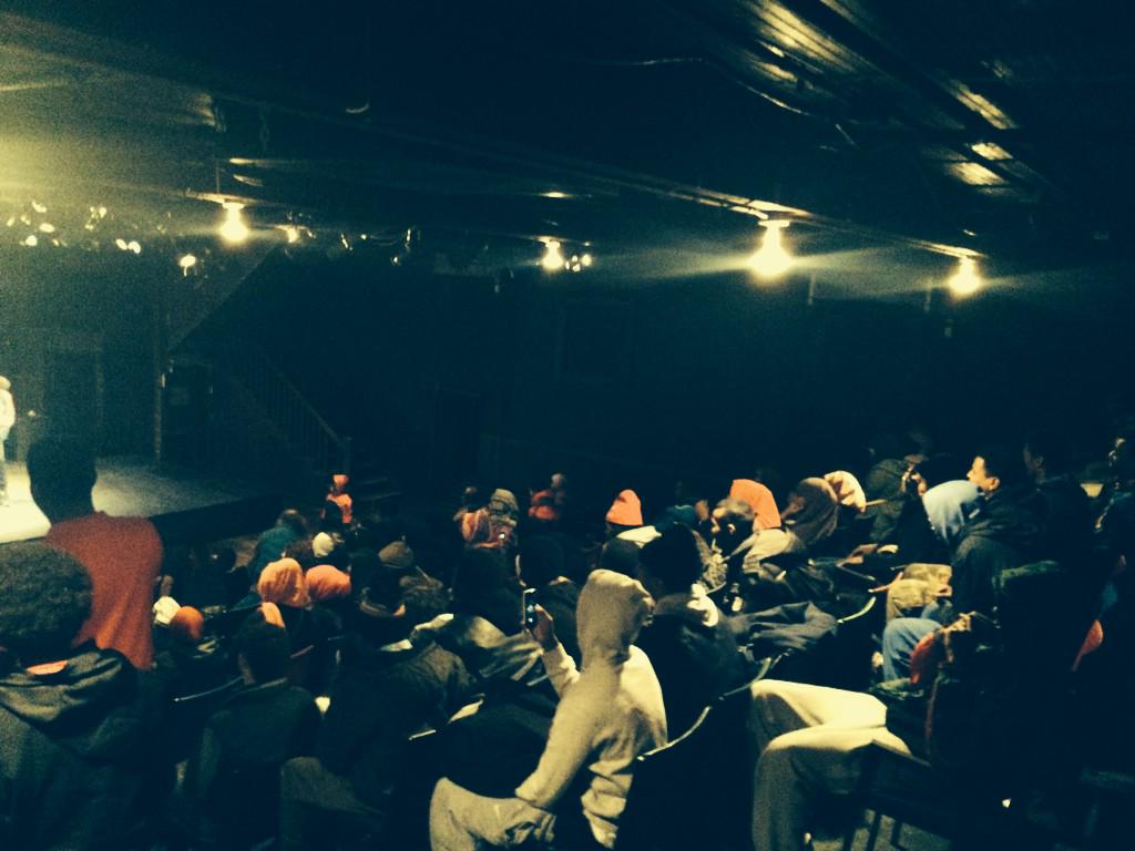 cedaryouth's tweet photo. S/O to all of #flowetry performers and our amazing crowd.Thanks to our esteemed sponsors @@IrrigateArts &amp; mixed_blood http://t.co/9eVlXHPHB5