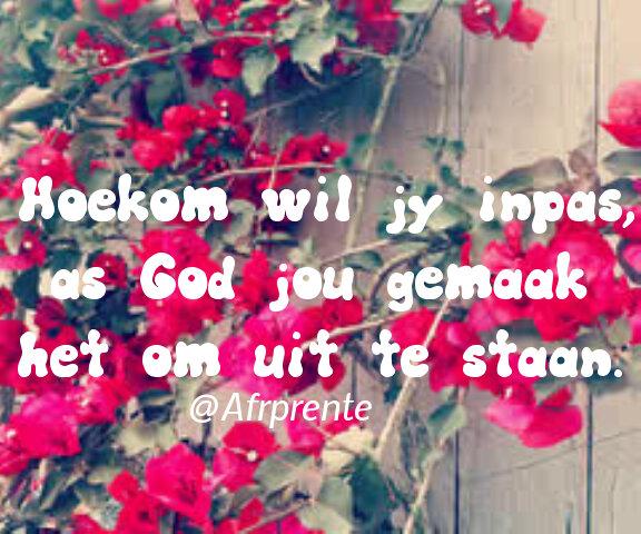 #inpas #God #jou #gemaak