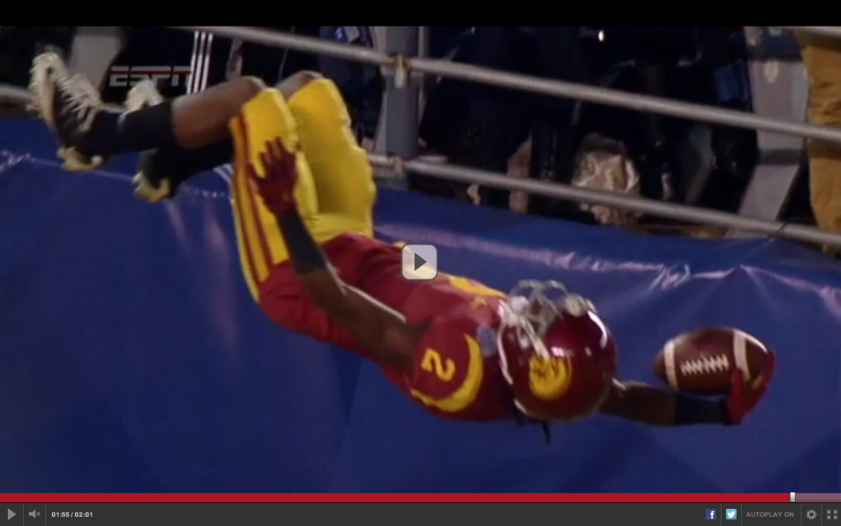FijiUSC's tweet photo. Congrats to @uscfootball on crushing Nebraska. If that bowl proved anything its that USC knows how to celebrate http://t.co/p9VILpgSON