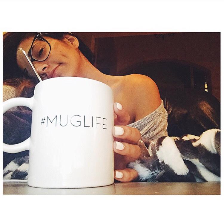 Fighting off this sickness the right way 👊 how bae is my mug right now