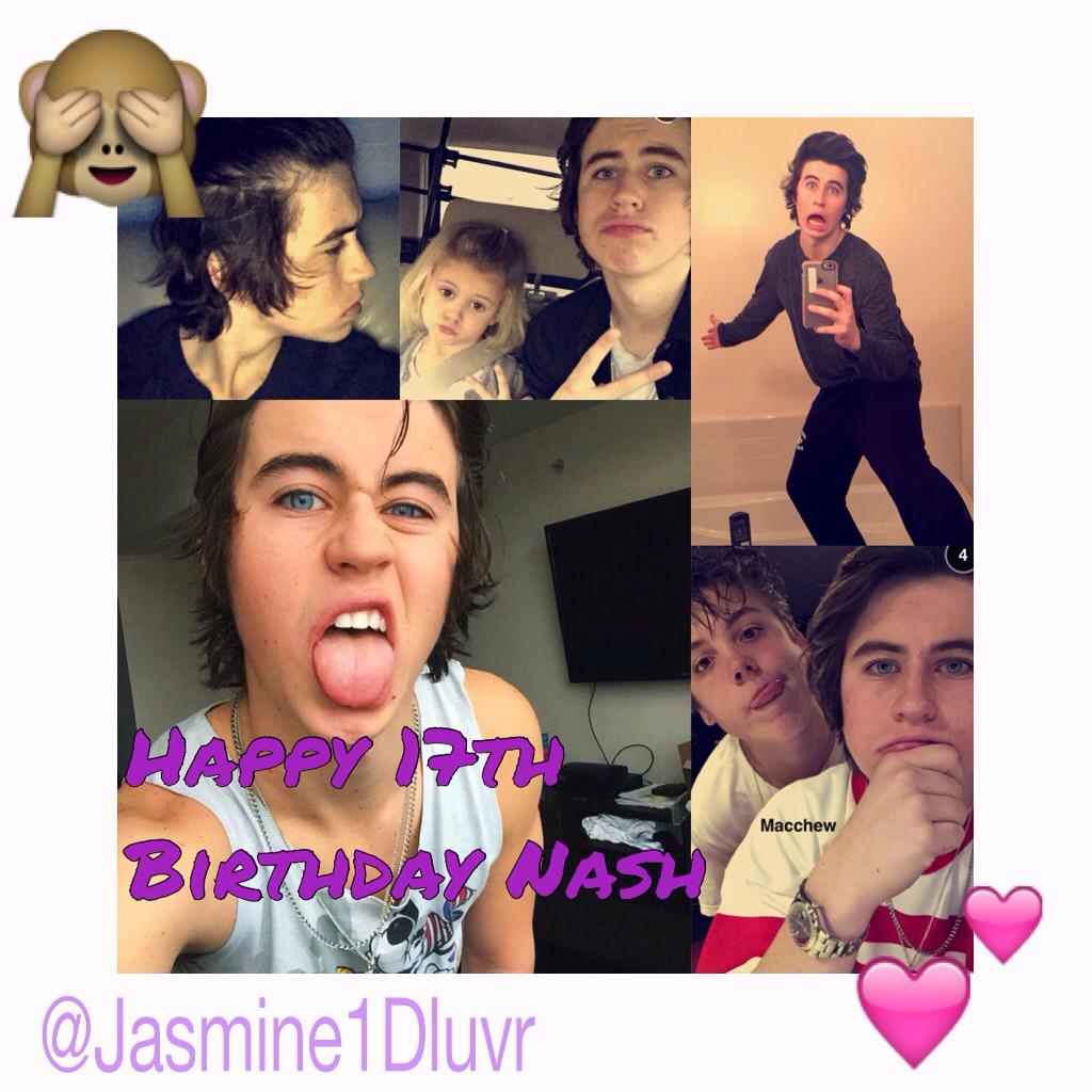 Happy 17th Birthday Nash Grier    