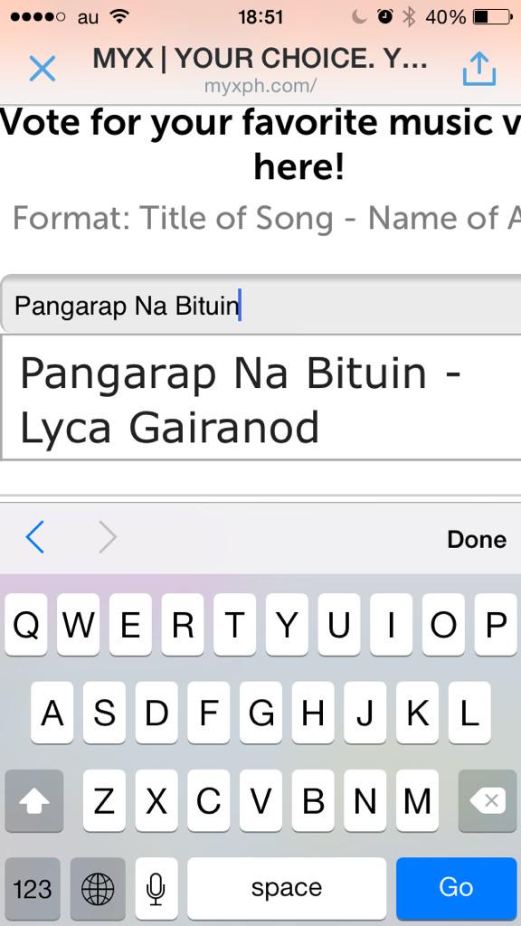 jdl061's tweet photo. VOTE na po kayo🙏🙏🙏❤️LYCA😍 http://t.co/GvLLLEBbbb
