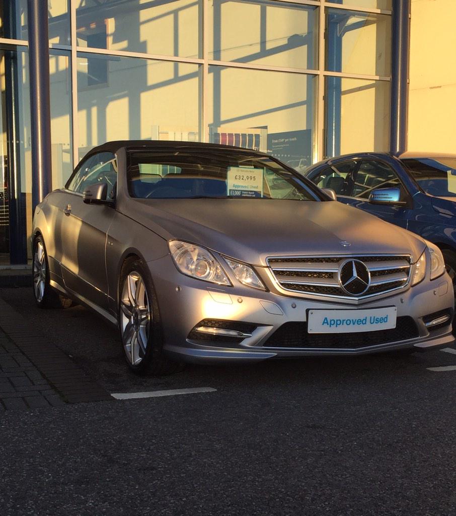 MBUKSales's tweet image. Christmas Blues?? This E350 Convertible in a rare Designo Magno Alanite Grey will cheer you up. #MercedesBenz #EClass