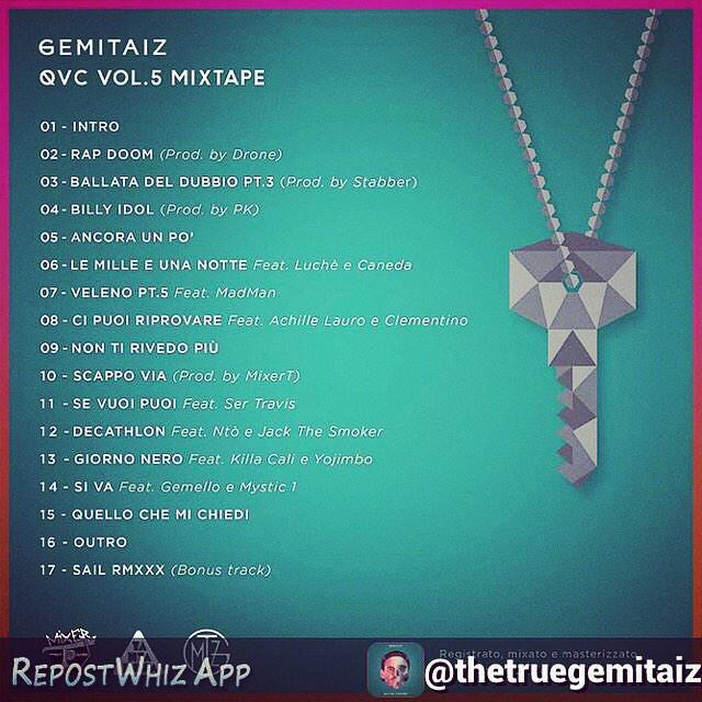 TheKingAbaga's tweet photo. Me sa che c'hanno ancora un po' di veleno per noi ! ✌️ #QCVC5 @TheTrueGemitaiz @MixerTbeatz @orangeMadMan http://t.co/mPzjvdDKJc