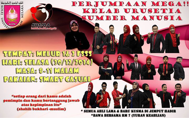kusmaKUIM's tweet photo. Perjumpaan mega kusma. Jgn lupee hari selasa, jam 8 malam, di melur (fsss). @MPMKUIM1415 @kuimtwt 
#prayformalaysia http://t.co/ymRuMdRl1g