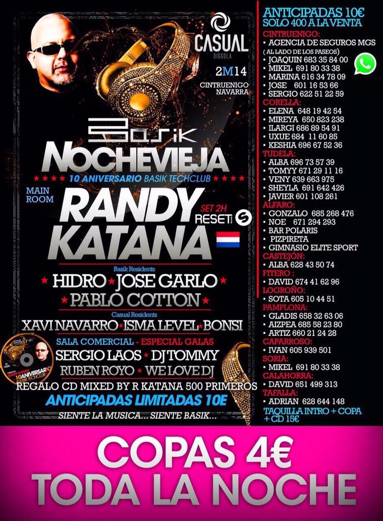 mikel_pizarrin's tweet photo. Este 31 ARRASAMOS!! en CASUAL Cintruenigo ULTIMAS ANTIS 10E+CD 691803338 http://t.co/e9vcAFANe4 @happyfmgranada @Nereasanchez0 @