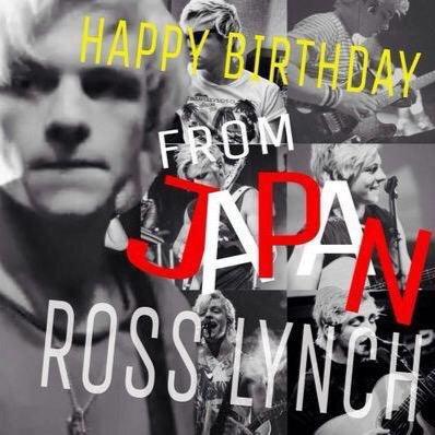    Ross Lynch happy birthday i love you so much. 