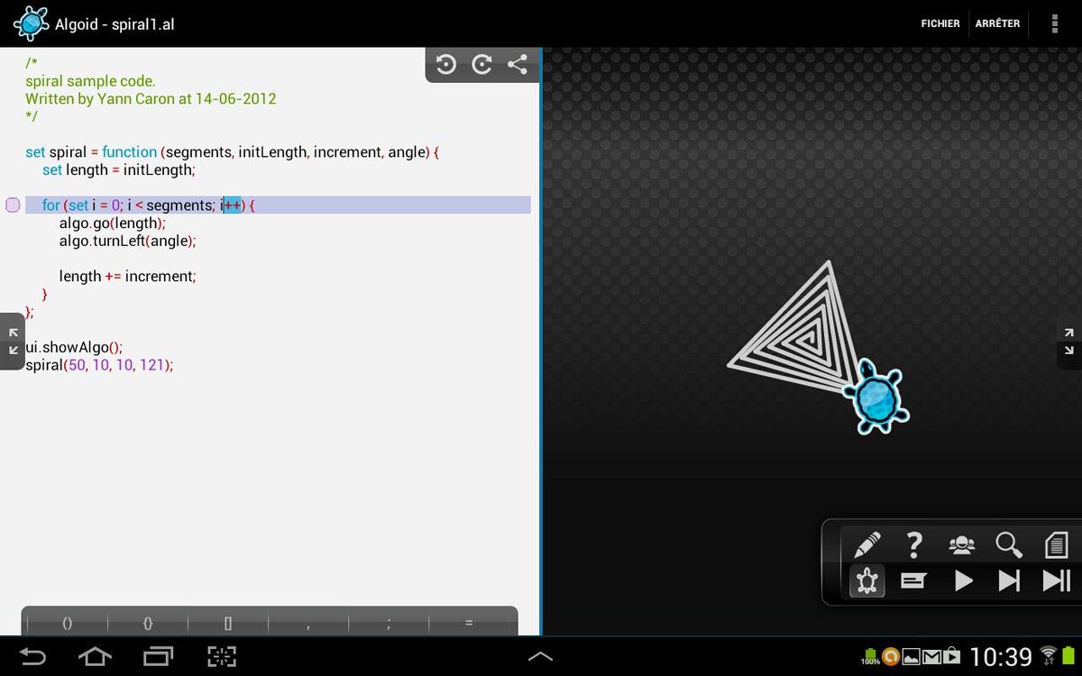 AndroidMT's tweet photo. #Algoid : la programmation pour les nuls
http://t.co/gKDa1Cb0CJ
#Dev #Applidujour #PlayStore http://t.co/ElxXRQ6ZdV