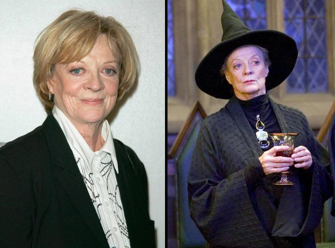 Happy 80th Birthday, Dame Maggie Smith! She played McGonagall in the Harry Potter films. 