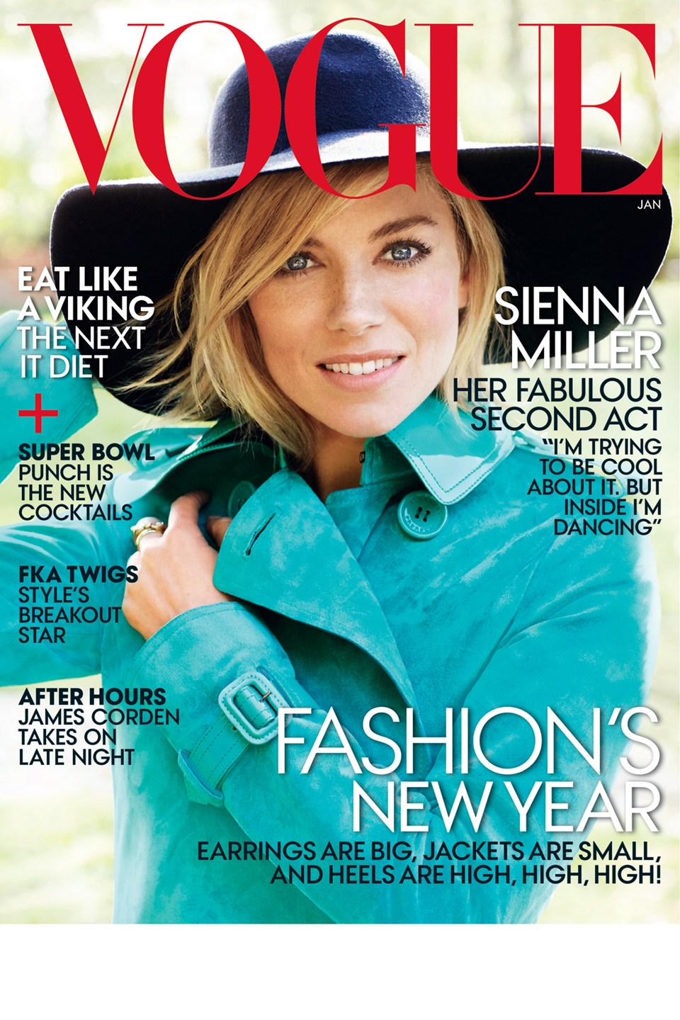 Happy Birthday Sienna Miller! Have you seen her new Vogue cover? 