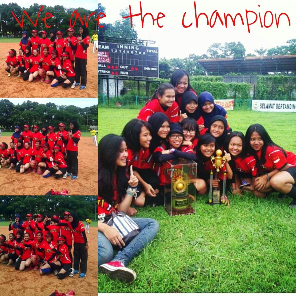 sabinefatimahe's tweet photo. Alhamdulillah softball SMAN7 menjadi juara 1 di RedfoxCup XII . @SevenBaseSoft http://t.co/U5XWrdreDs