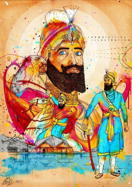 SolentSikhSoc's tweet photo. Happy Gurpurab! Dhan Dhan Guru Gobind Singh Ji Maharaj #Waheguru #Courage http://t.co/5tM18N4PXP