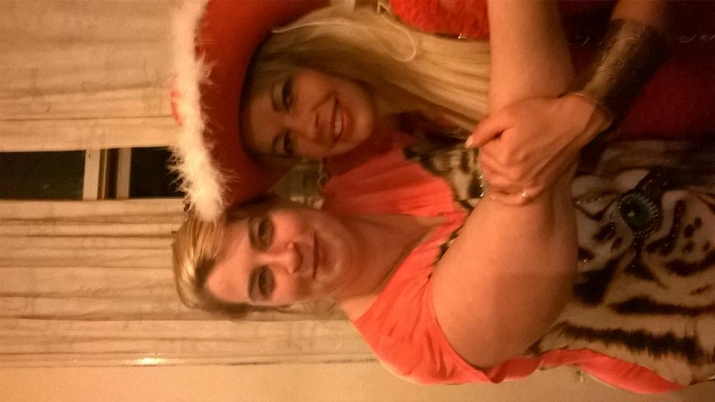 My sister and me