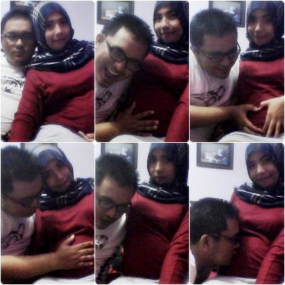 nurieuwiew's tweet photo. w/ ayah n de utun :D #pregnancy #28week http://t.co/pwfMH6MaRS