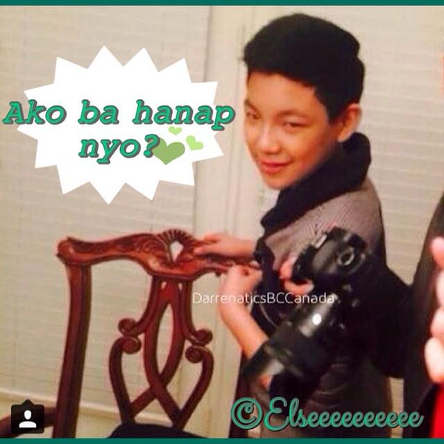 TheVoiceKidsPH's tweet photo. Oo, ikaw nga! HAHA. 😊💚💚💚😘 #DarrenEspanto #memes #Dmeme http://t.co/vVd157hyg8