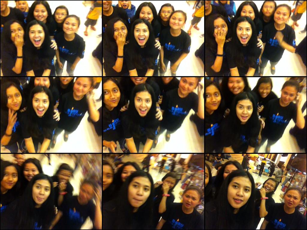 BiruCommunity's tweet photo. Muka cape semua tapi tetep semangatt berselfie ria😄😄😄 http://t.co/c2LJHxJsLm