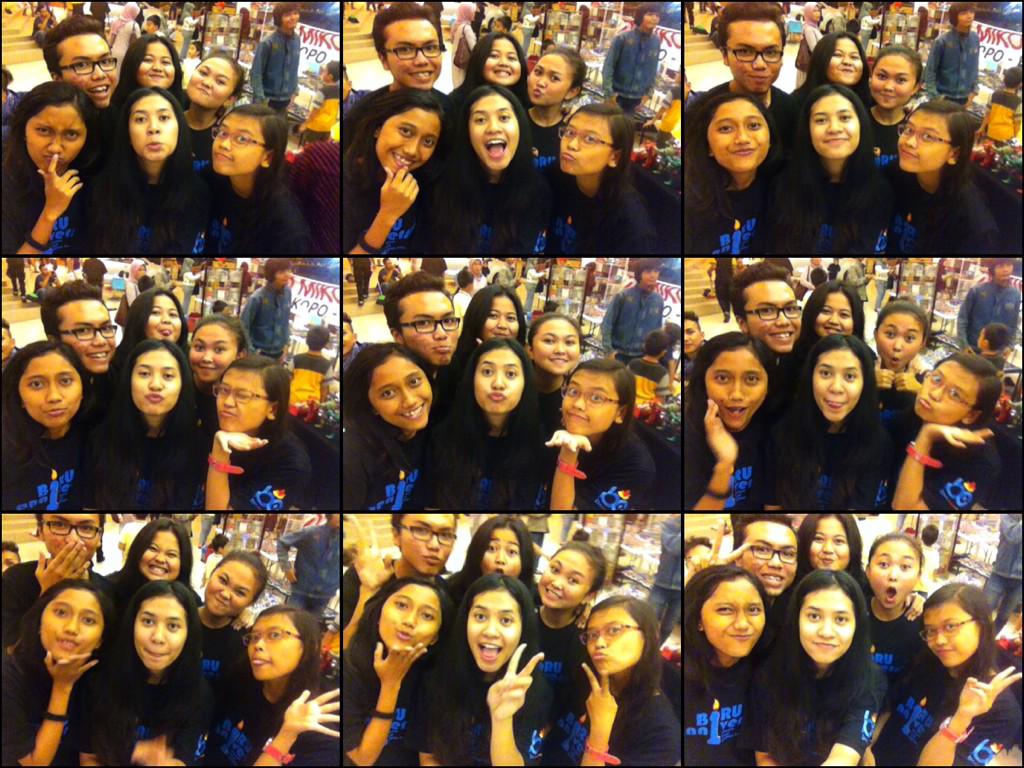 Muka cape semua tapi tetep semangatt berselfie ria😄😄😄